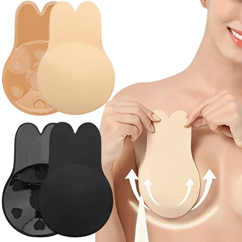 Strapless Bra Adhesive - النساء رفع حمالات الصدر الذاتي لاصق