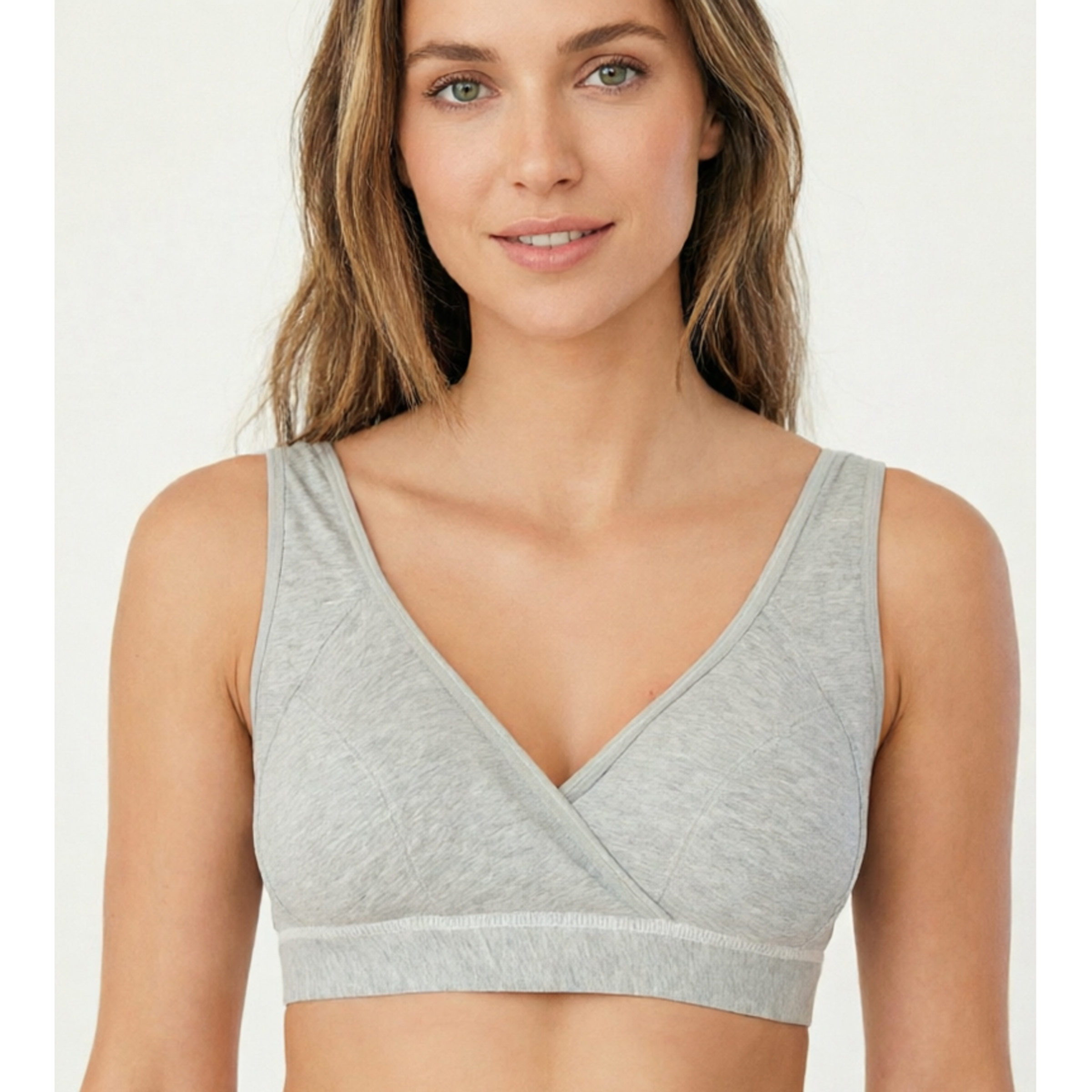 Nursing Bra Clip - حمالة صدر مريحة للحوامل والمرضعات، بدون