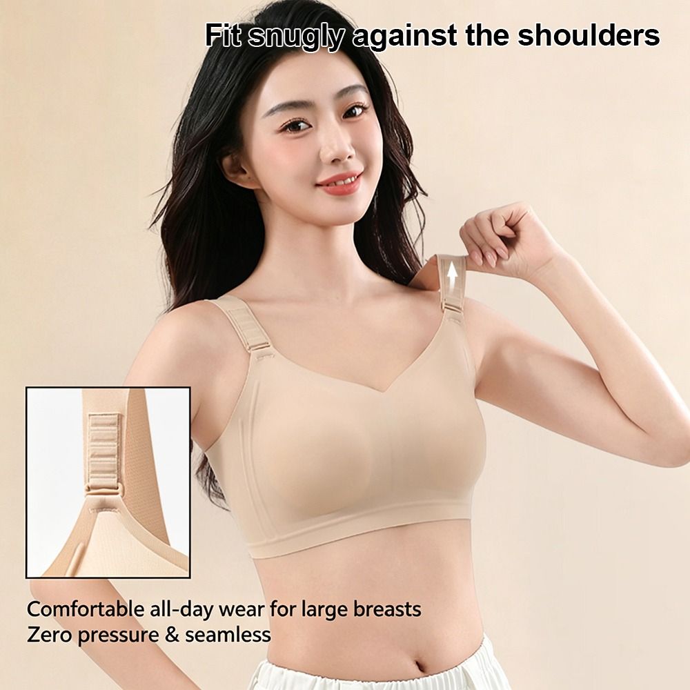 T Shirt Bra Seamless - حمالات صدر ناعمة الملمس للنساء، حمالات