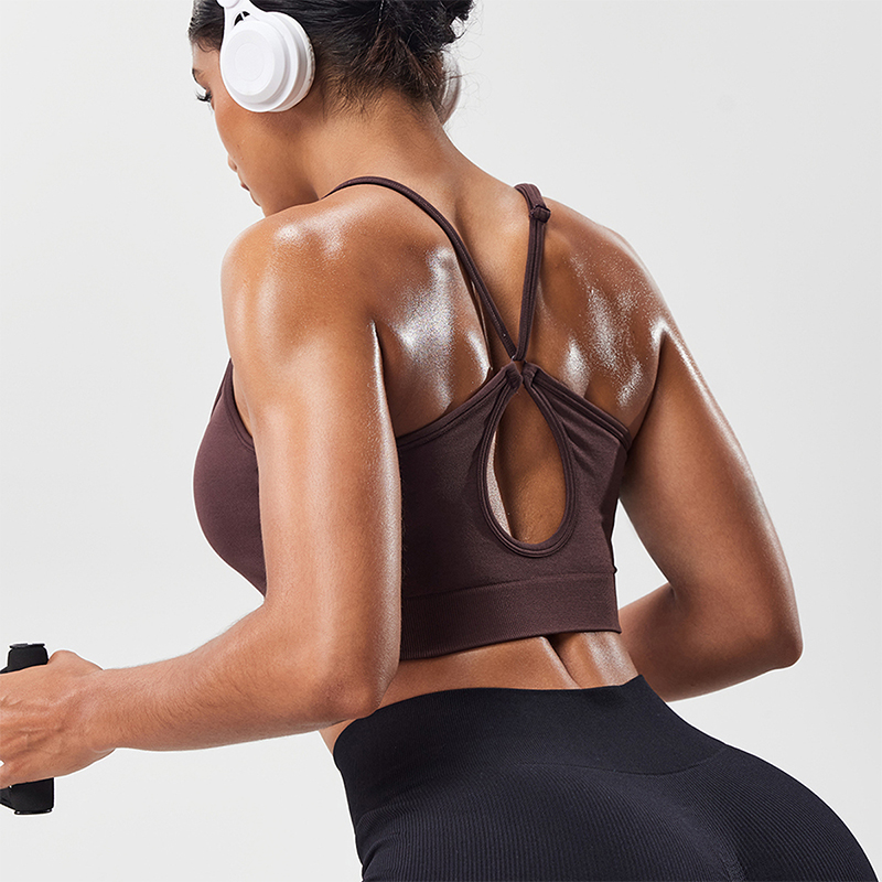 Sports Bra Racerback - حمالة صدر رياضية نسائية بظهر مفرغ