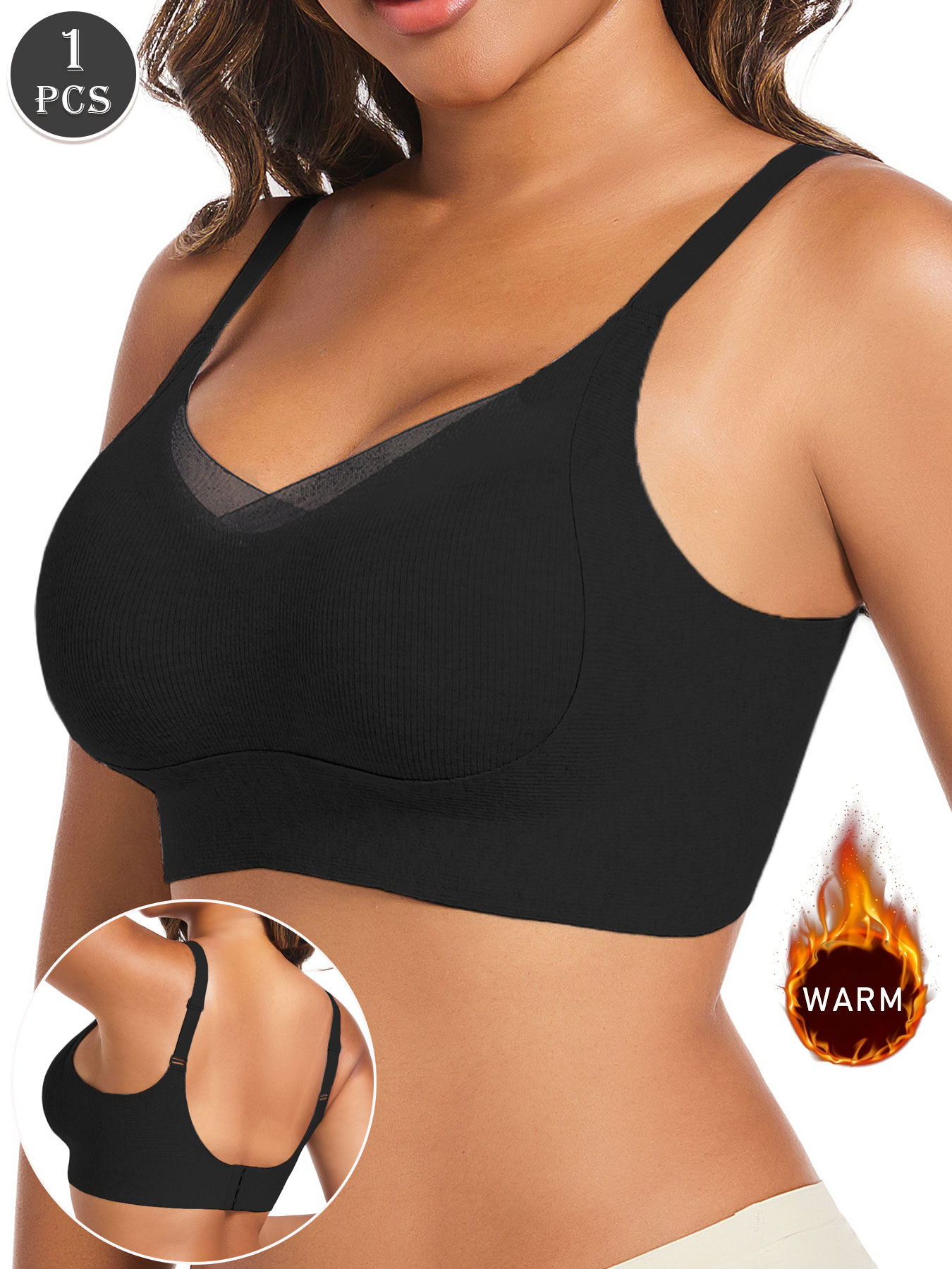 Underwire Bra Padded - قطعة واحدة من حمالة صدر نسائية