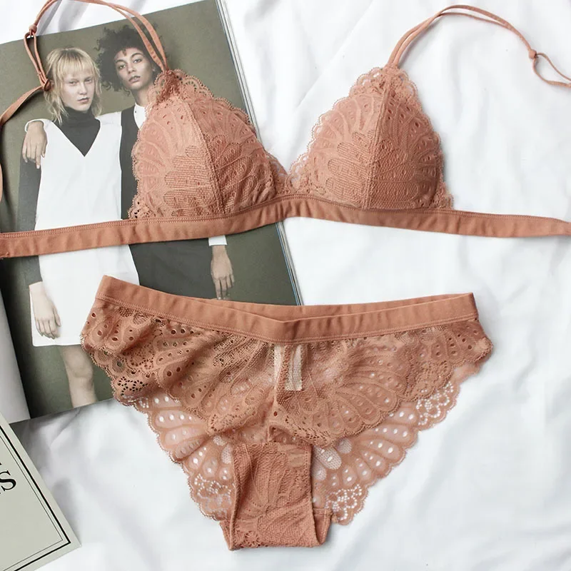 Sleep Bra Bralette - طقم حمالة صدر نسائية مثيرة من