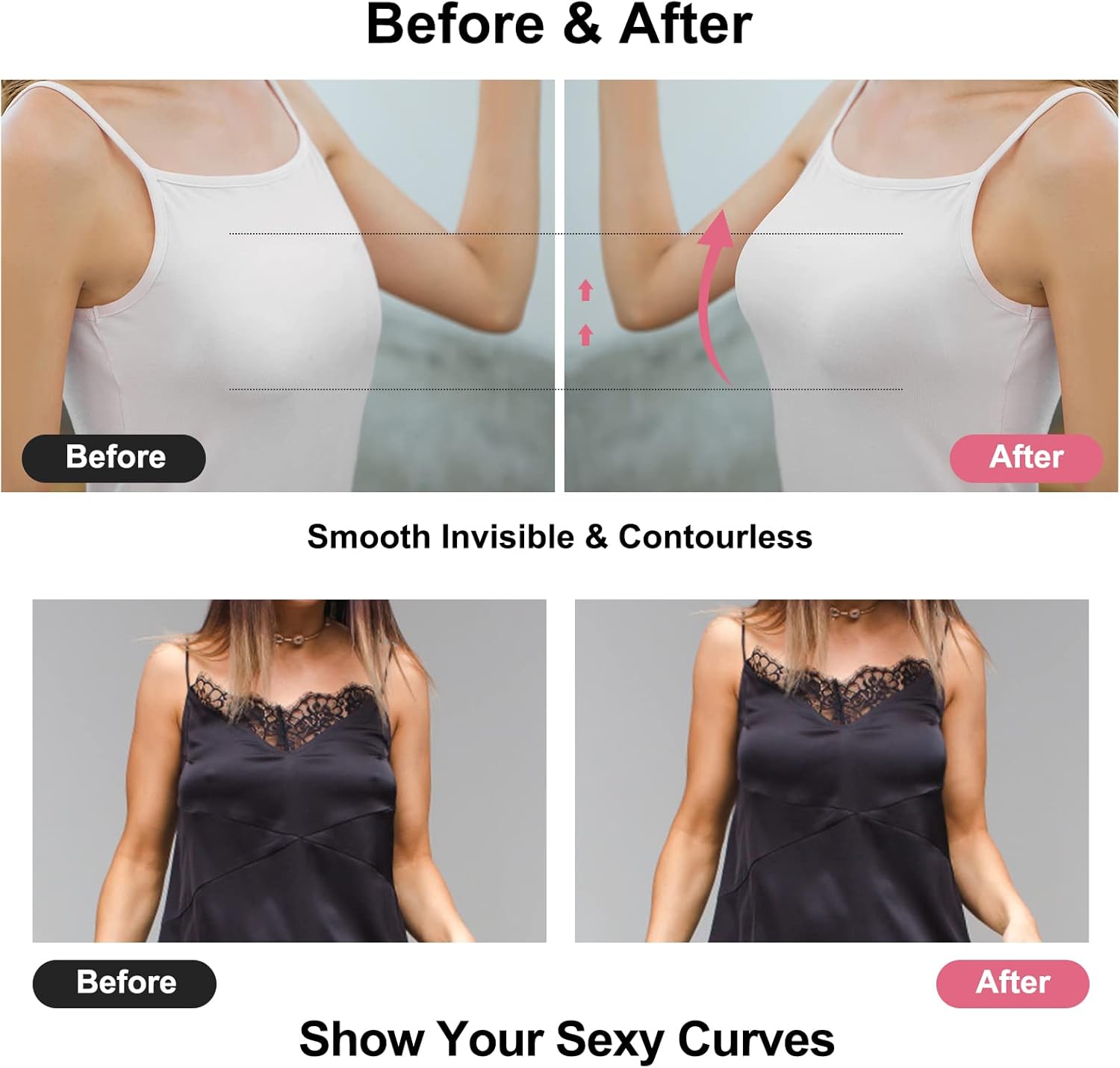حمالة صدر لاصقة رافعة للصدر، ح - مراجعة Strapless Bra Adhesive وسعره