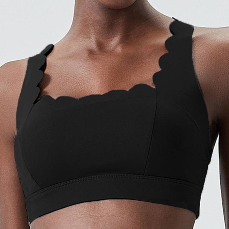FUBEIKE موجة صغيرة مزدوجة الكت - مراجعة Sports Bra Racerback وسعره