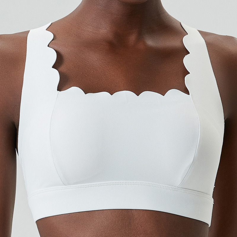FUBEIKE موجة صغيرة مزدوجة الكت - مراجعة Sports Bra Racerback وسعره