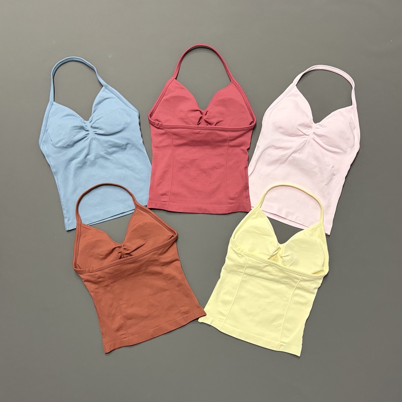 قميص رياضي نسائي بدون خياطة بح - مراجعة Sports Bra Racerback وسعره