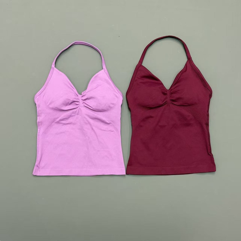 قميص رياضي نسائي بدون خياطة بح - مراجعة Sports Bra Racerback وسعره
