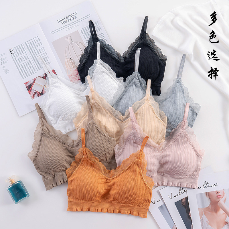 ملابس داخلية مثيرة ثلاثية الأب - مراجعة Lace Bralette Set وسعره