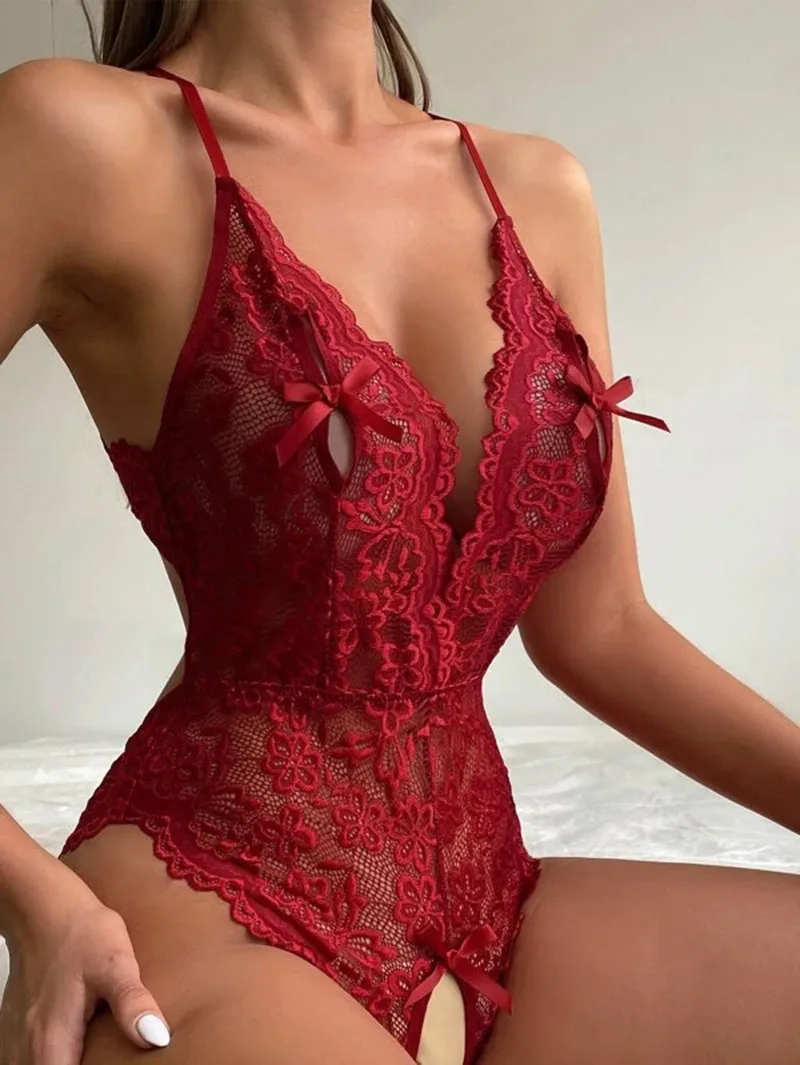 Lenceria Mujer Sexi قطعة واحدة - مراجعة Sheer Bra Lace وسعره