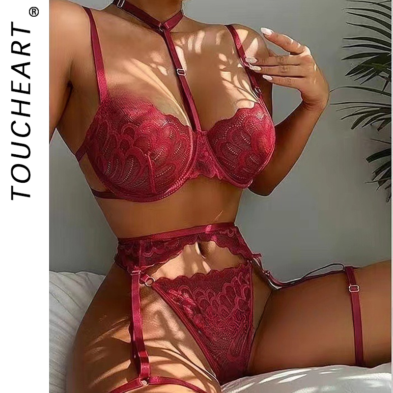Toucheart مثير للاهتمام الملاب - مراجعة Sheer Bra Lace وسعره
