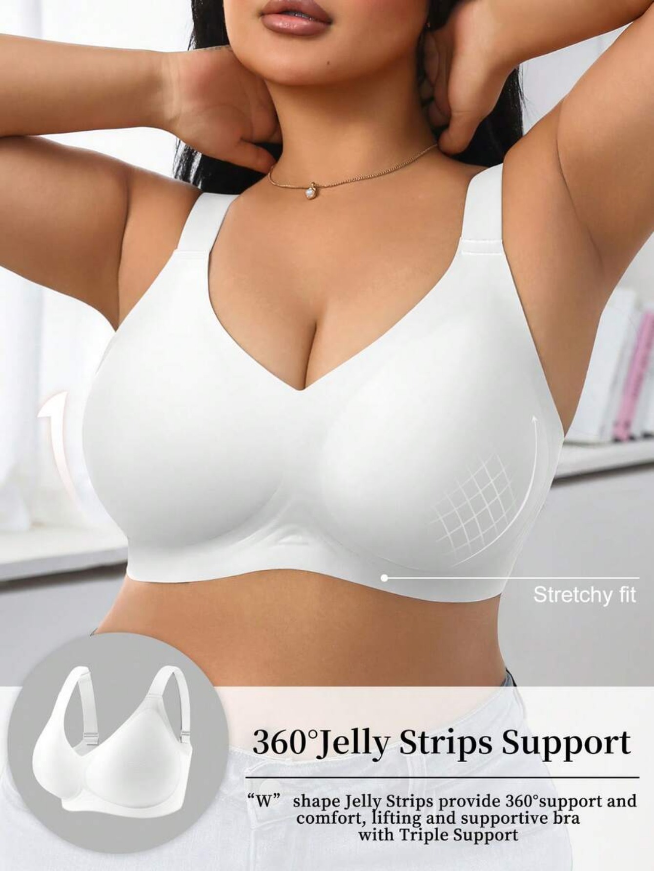 حمالة صدر رياضية نسائية عالية  - مراجعة Wirefree Bra Comfort وسعره