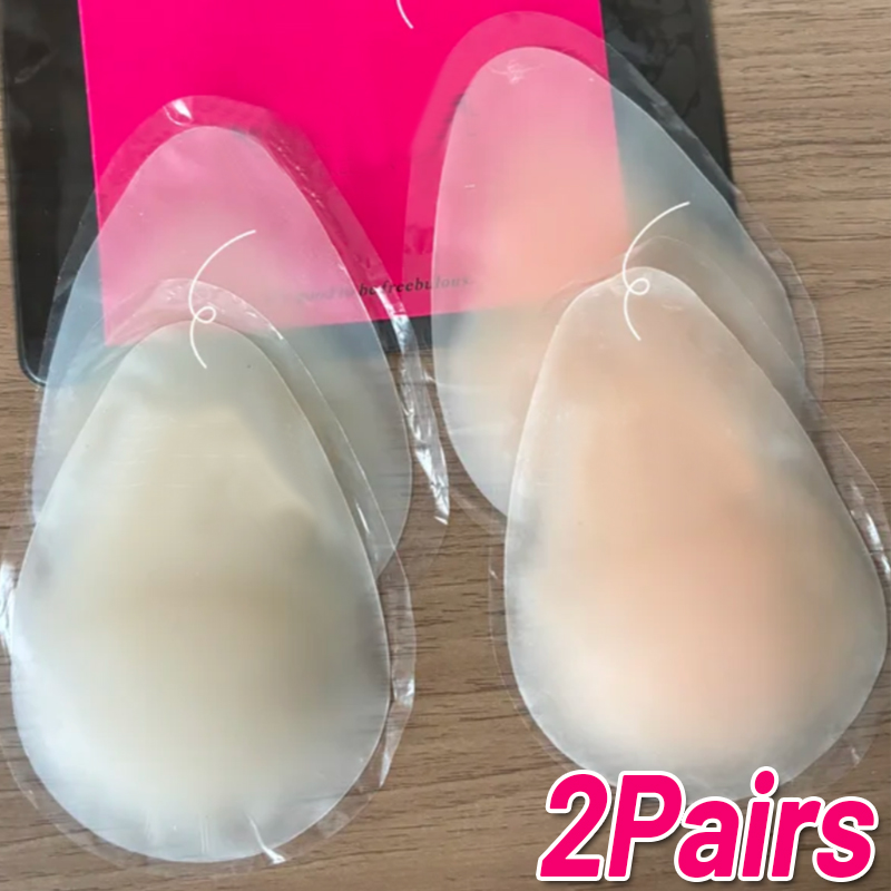 لاصقات صدر غير مرئية على شكل ق - مراجعة Strapless Bra Adhesive وسعره