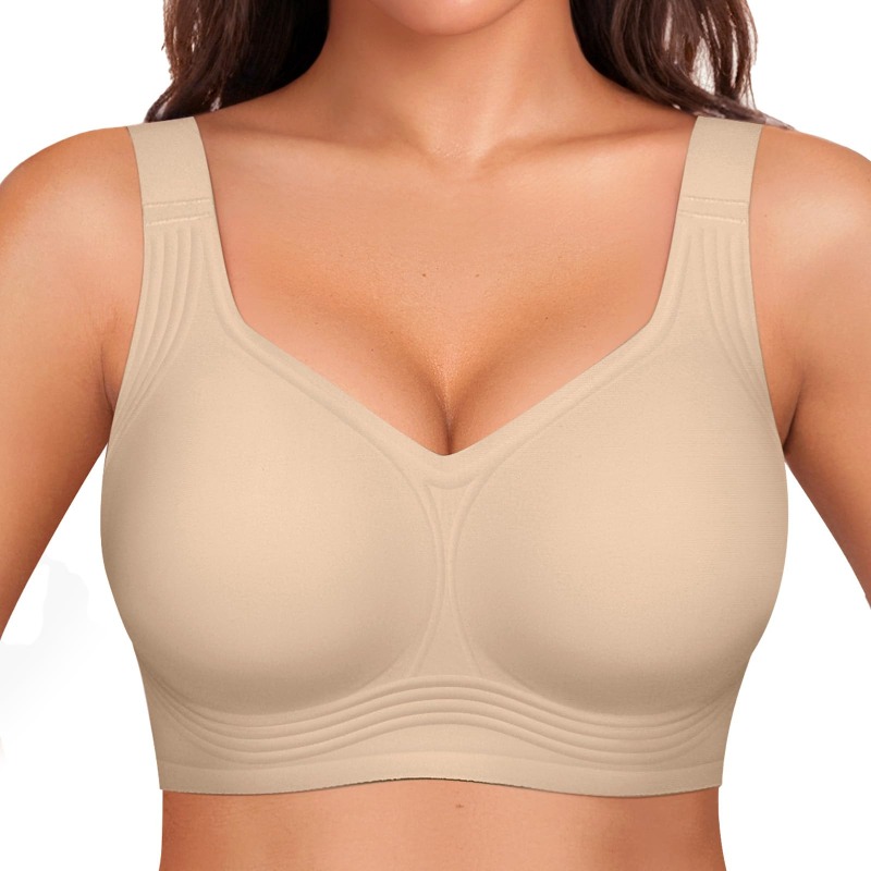 حمالة صدر نسائية لاسلكية بمقاس - مراجعة T Shirt Bra Seamless وسعره