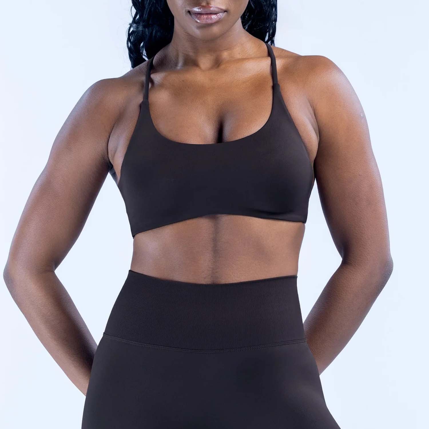 حمالة صدر رياضية بدون خياطة من - مراجعة Sports Bra Racerback وسعره