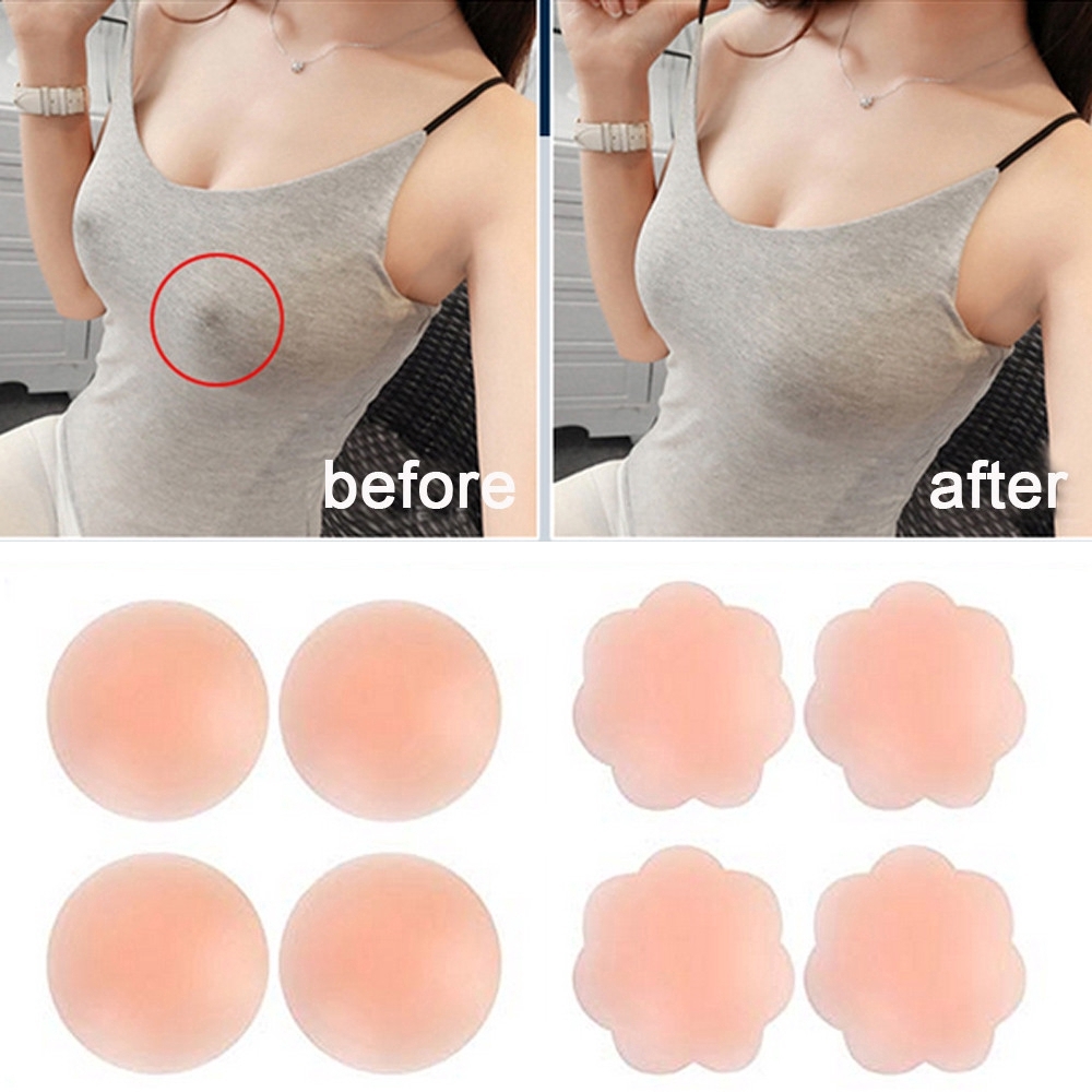 6/12 قطعة غطاء حلمة الثدي اللا - مراجعة Strapless Bra Adhesive وسعره
