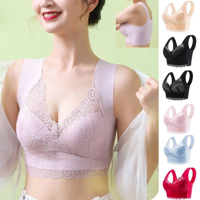 1 قطعة الحرير الجليد سلس الدان - مراجعة Sleep Bra Bralette وسعره