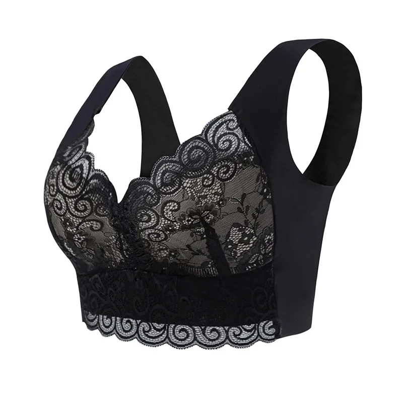 1 قطعة الحرير الجليد سلس الدان - مراجعة Sleep Bra Bralette وسعره