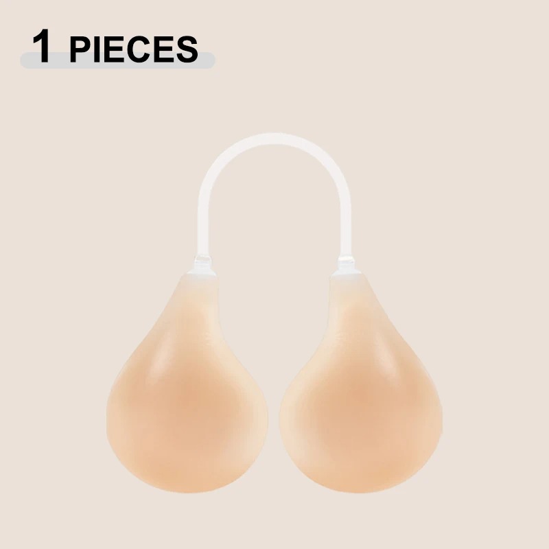 1 قطعة حمالة صدر سيليكون صيفية - مراجعة Push Up Bra Silicone وسعره