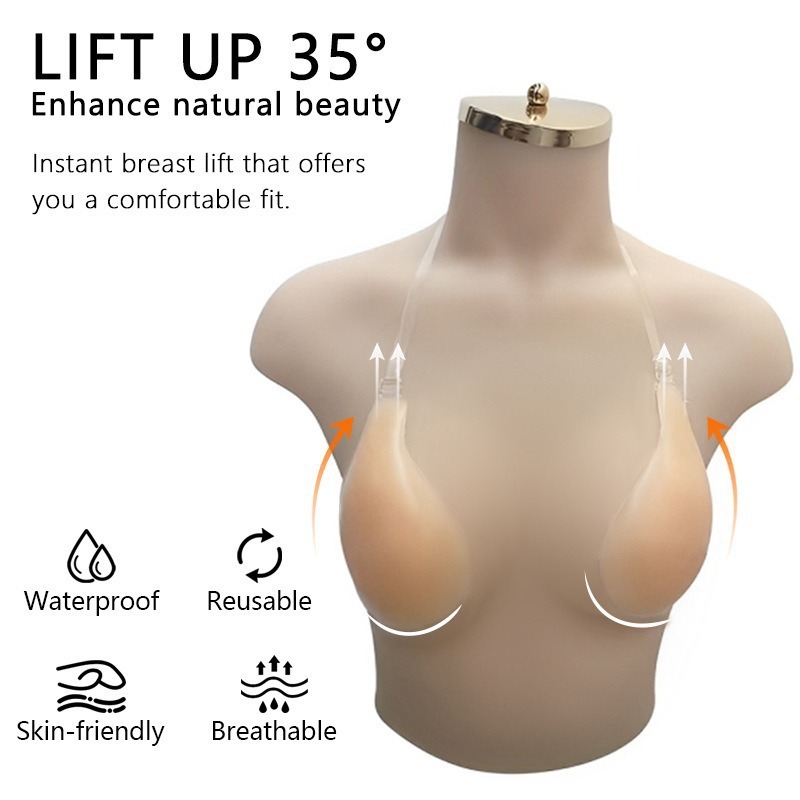 1 قطعة حمالة صدر سيليكون صيفية - مراجعة Push Up Bra Silicone وسعره