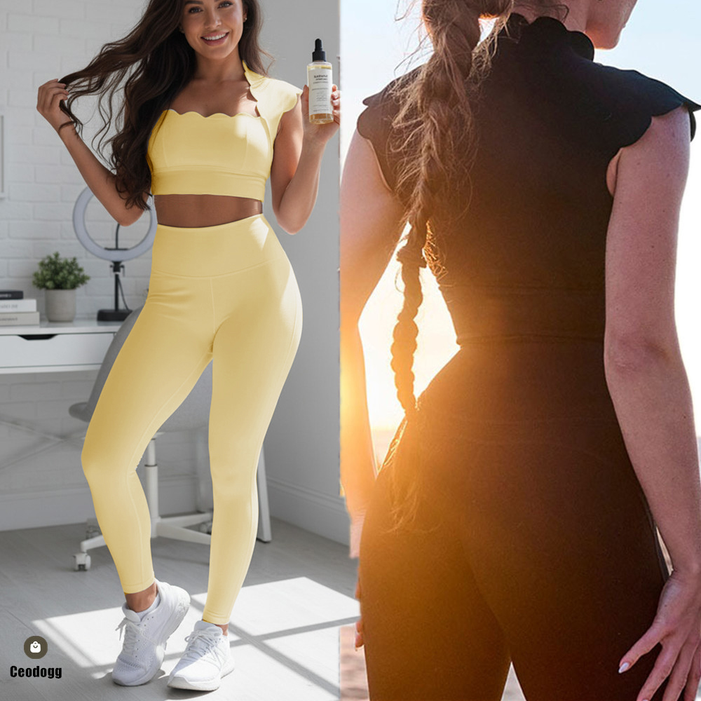 صدرية رياضية نسائية بتصميم ممو - مراجعة Sports Bra Racerback وسعره