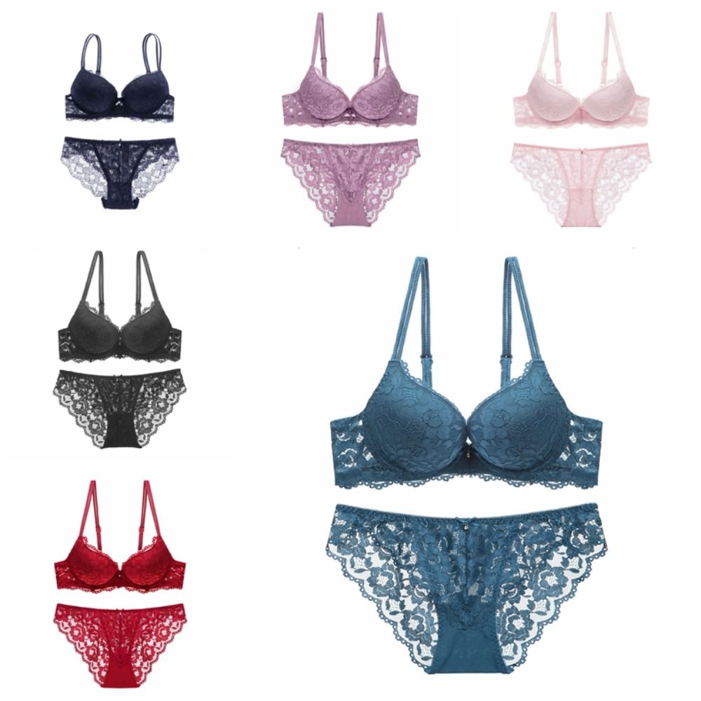 طقم حمالة صدر وسروال داخلي نسا - مراجعة Sheer Mesh Bra وسعره