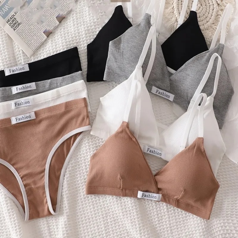 النساء حمالة صدر قطن مجموعة مث - مراجعة Cotton Bra Everyday وسعره